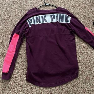 vs pink long sleeve